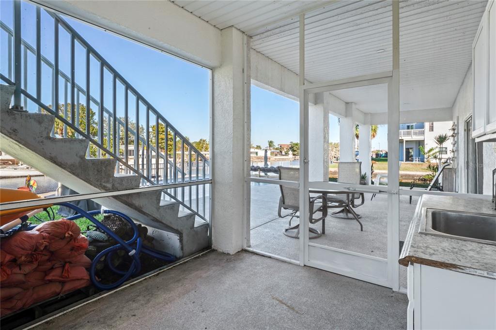 3459 Flamingo Boulevard Hernando Beach, FL 34607 - Photo 67 of 94 a view of entryway and hall with dining room