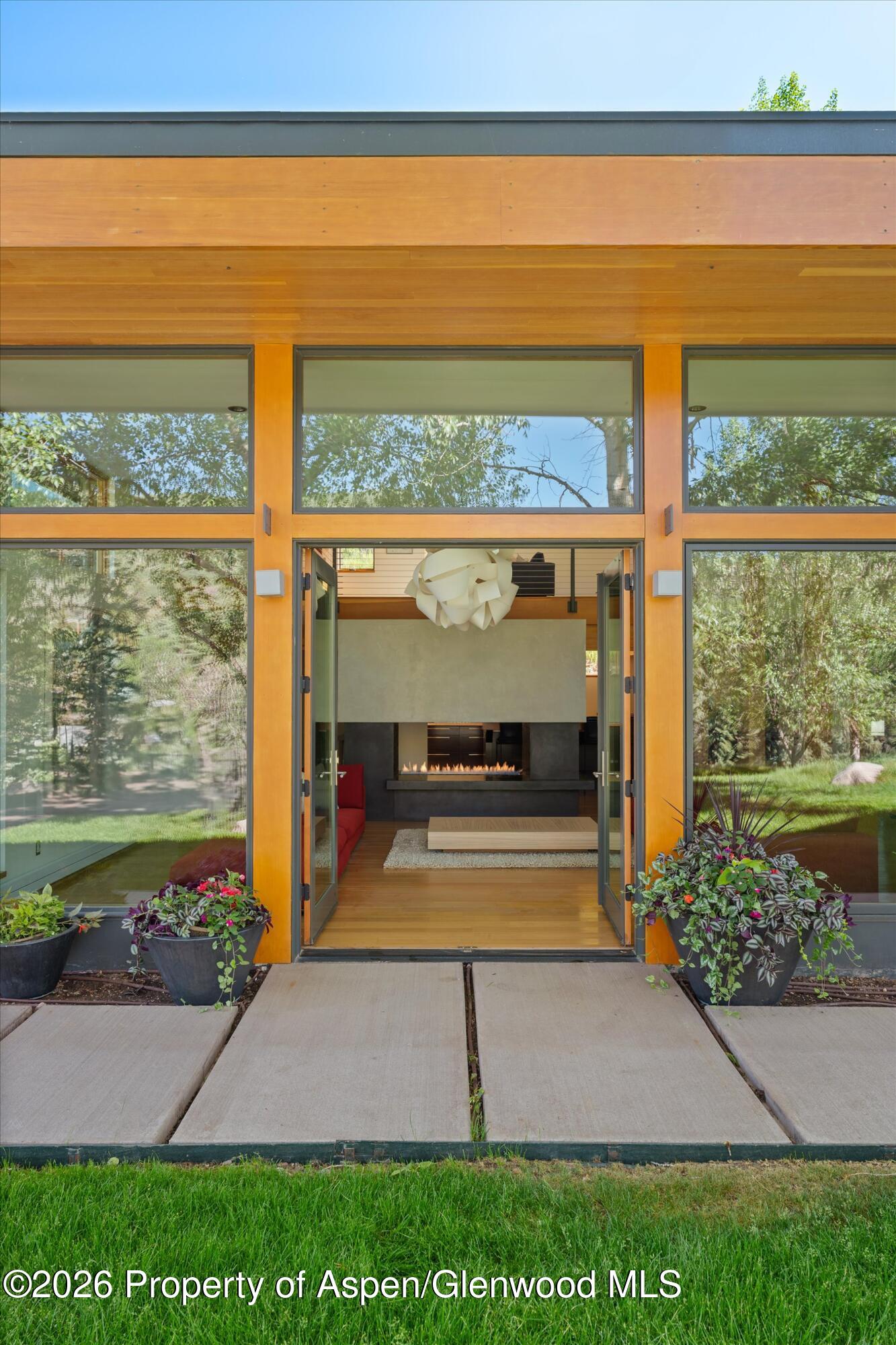 8389 Upper River Road Woody Creek, CO 81656 - Photo 5 of 31 Outdoor Space off Great Room