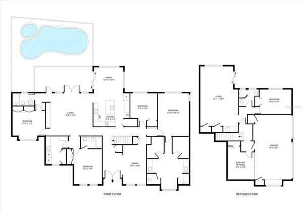 a picture of floor plan