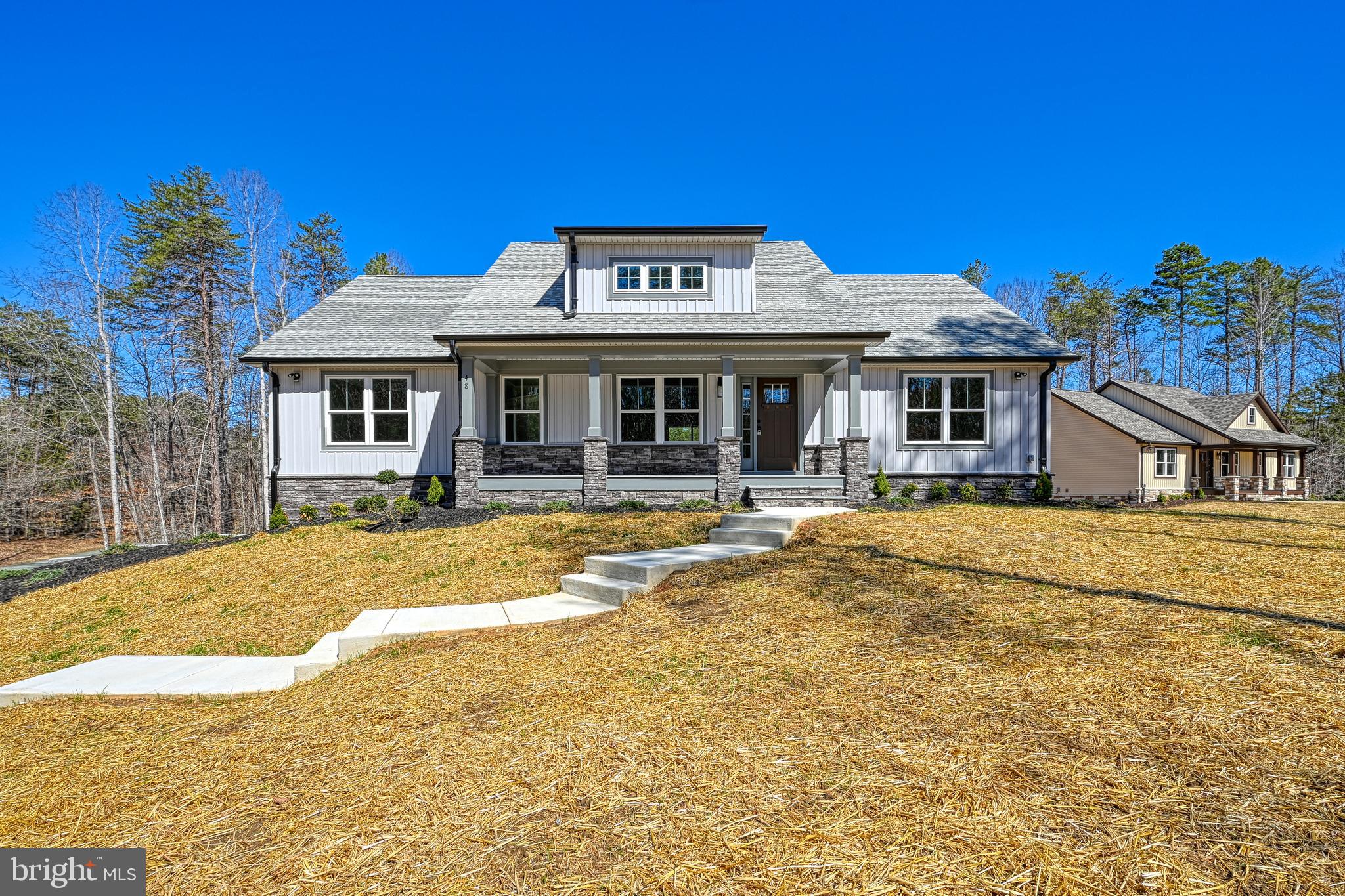 48 Pine Drive Louisa, VA 23093 - Photo 2 of 76 a view of a white house with a swimming pool