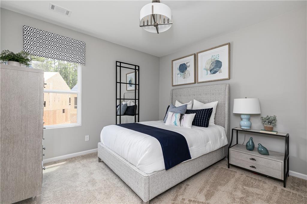 337 Brighton Bnd Lane Acworth, GA 30102 - Photo 32 of 83 a bedroom with bed and window