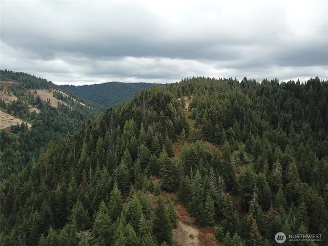 a view of a city and mountains