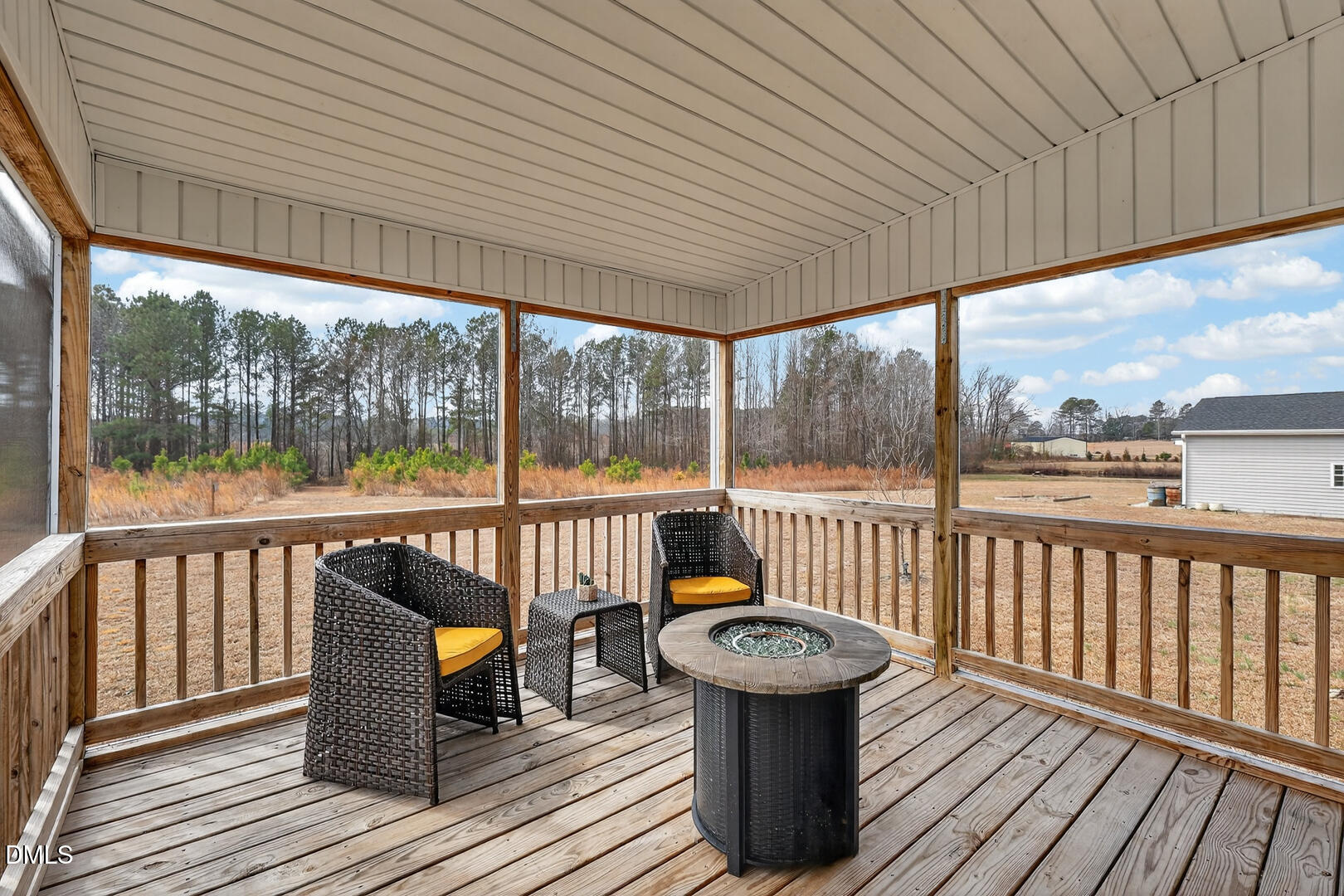 540 Pine Ridge Road Zebulon, NC 27597 - Photo 84 of 96 a view of a chairs on the roof deck