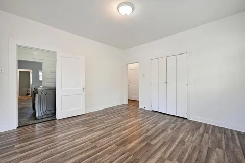 wooden floor in an empty room