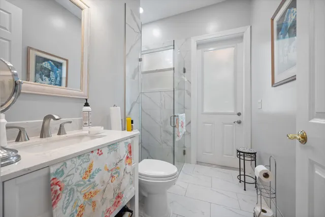 a bathroom with a sink and a toilet