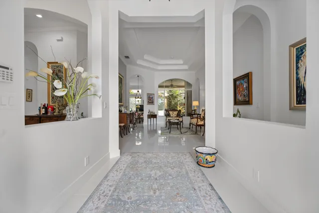 view of living room with furniture and a flat screen tv