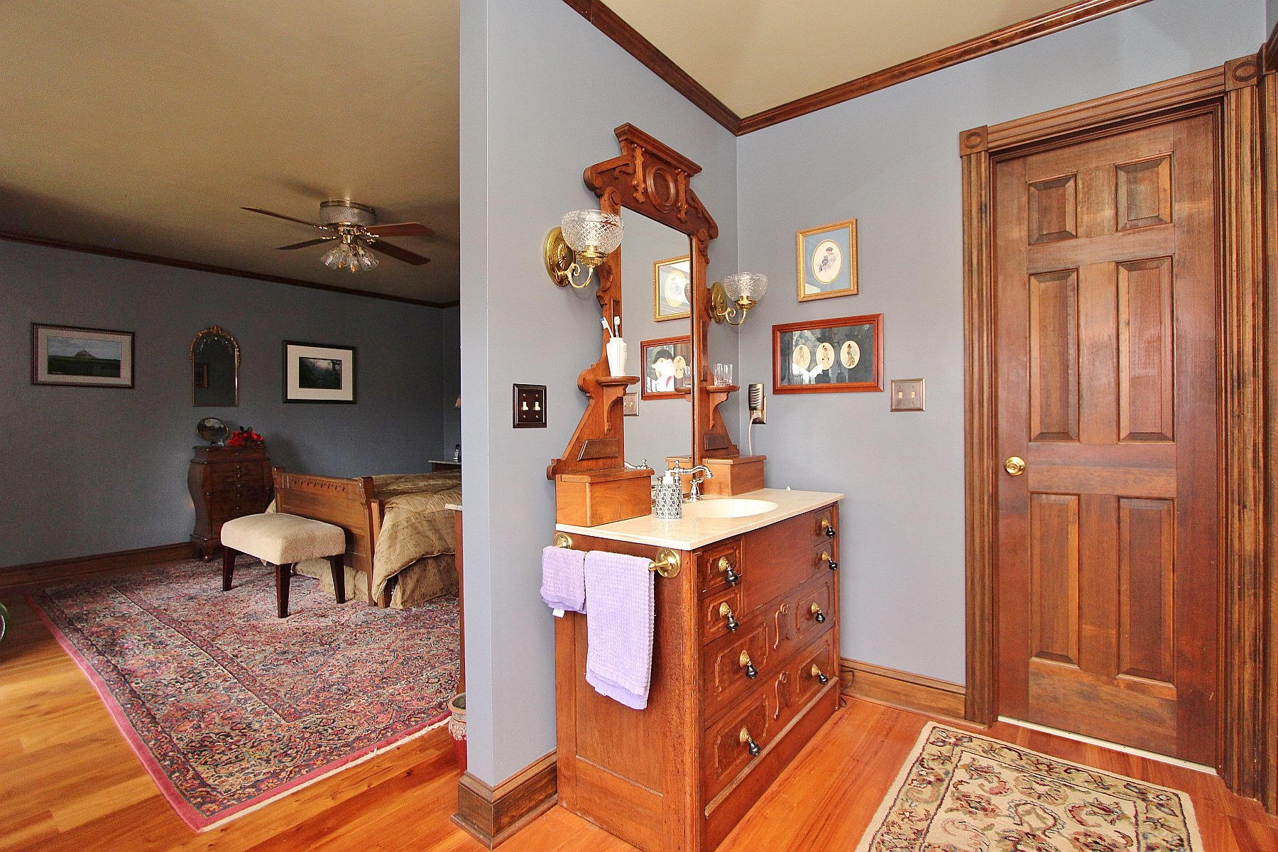 1282 Sunny Ridge Road Northeast Floyd, VA 24091 - Photo 24 of 53 a view of a living room and bathroom