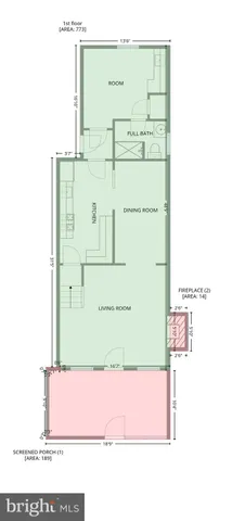a picture of a floor plan