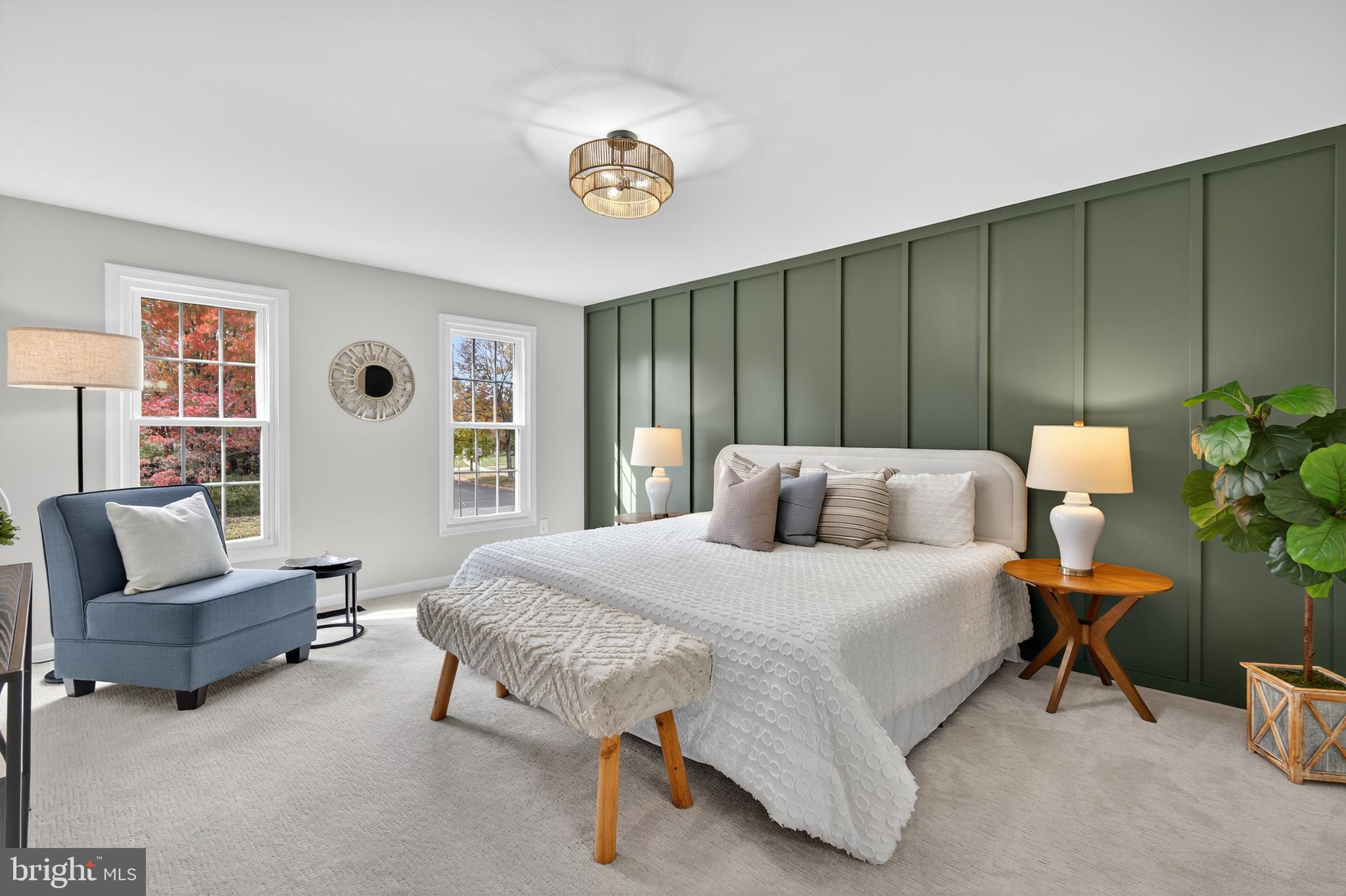 12100 Triple Crown Road North Potomac, MD 20878 - Photo 40 of 66 a bedroom with a bed and a couch