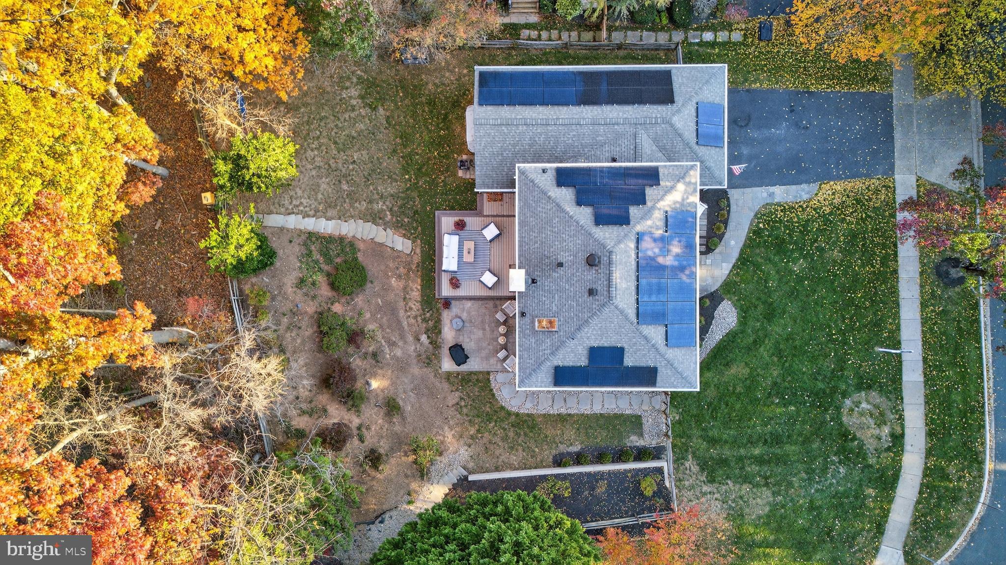 12100 Triple Crown Road North Potomac, MD 20878 - Photo 4 of 66 an aerial view of a house with a yard