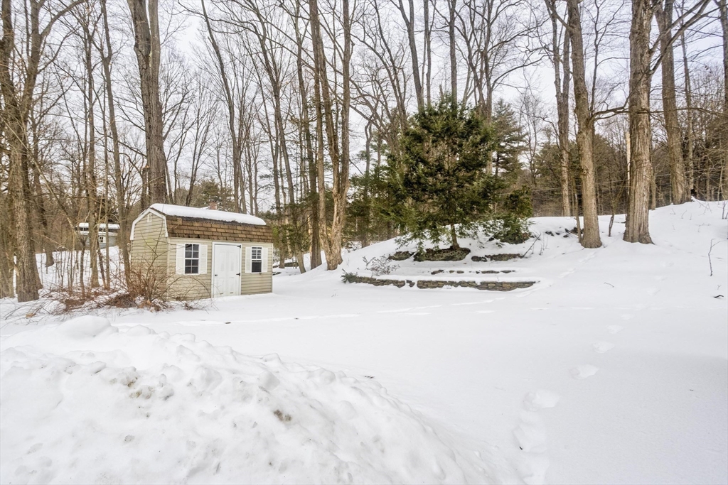 26 Falls Road Sunderland, MA 01375 - Photo 39 of 39 a view of a house with snow on the ground