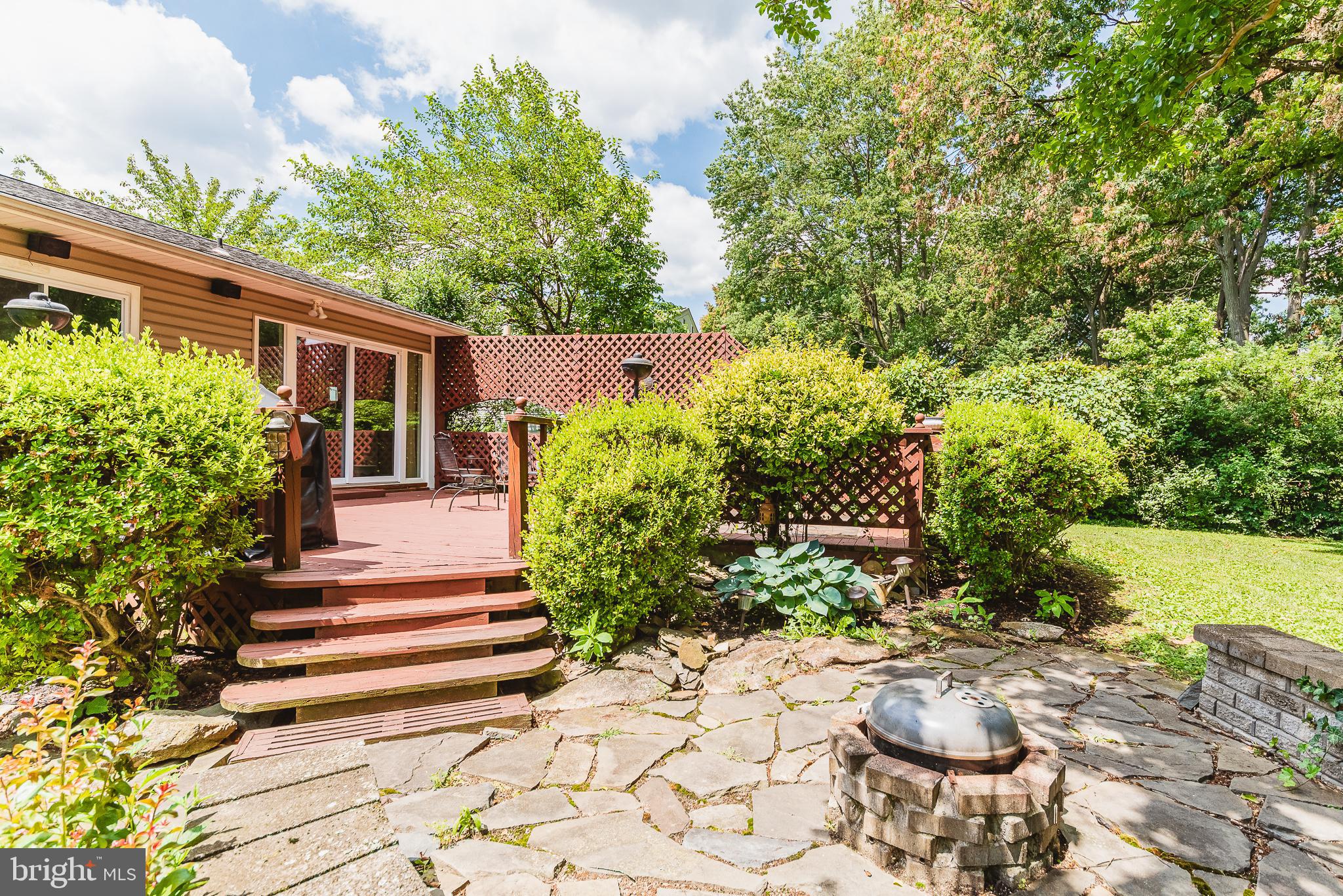 202 Burning Tree Road Lutherville-Timonium, MD 21093 - Photo 27 of 31 Stone patio off deck