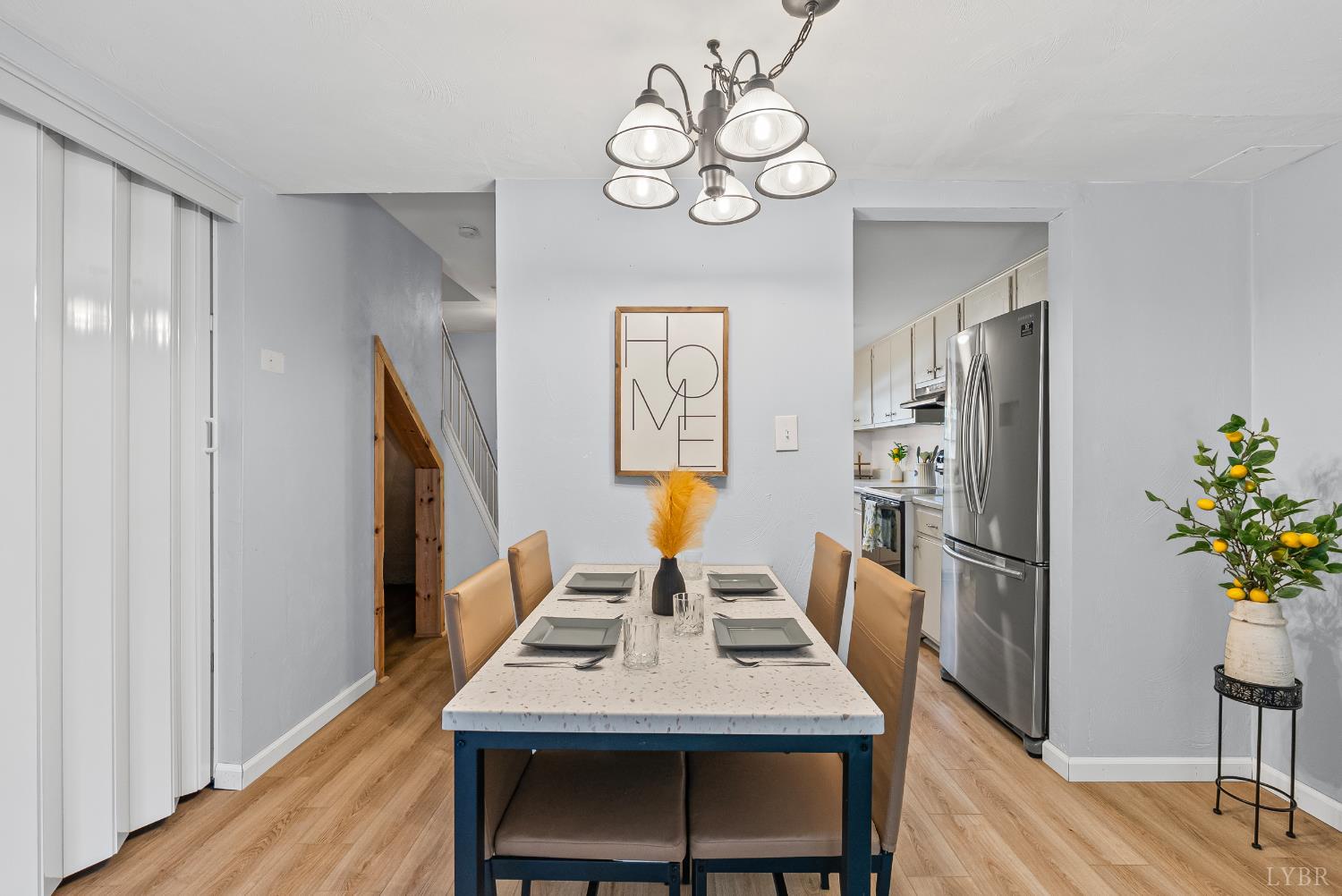 3101 Link Road, Unit 11 Lynchburg, VA 24503 - Photo 16 of 41 a view of a dining room with furniture and wooden floor