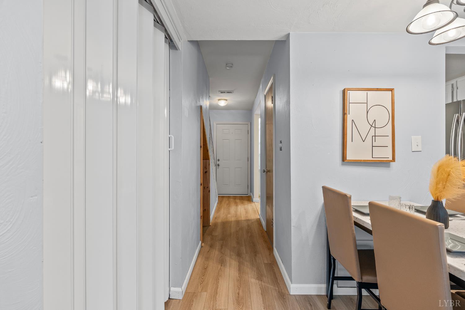 3101 Link Road, Unit 11 Lynchburg, VA 24503 - Photo 17 of 41 a view of a hallway with wooden floor and furniture