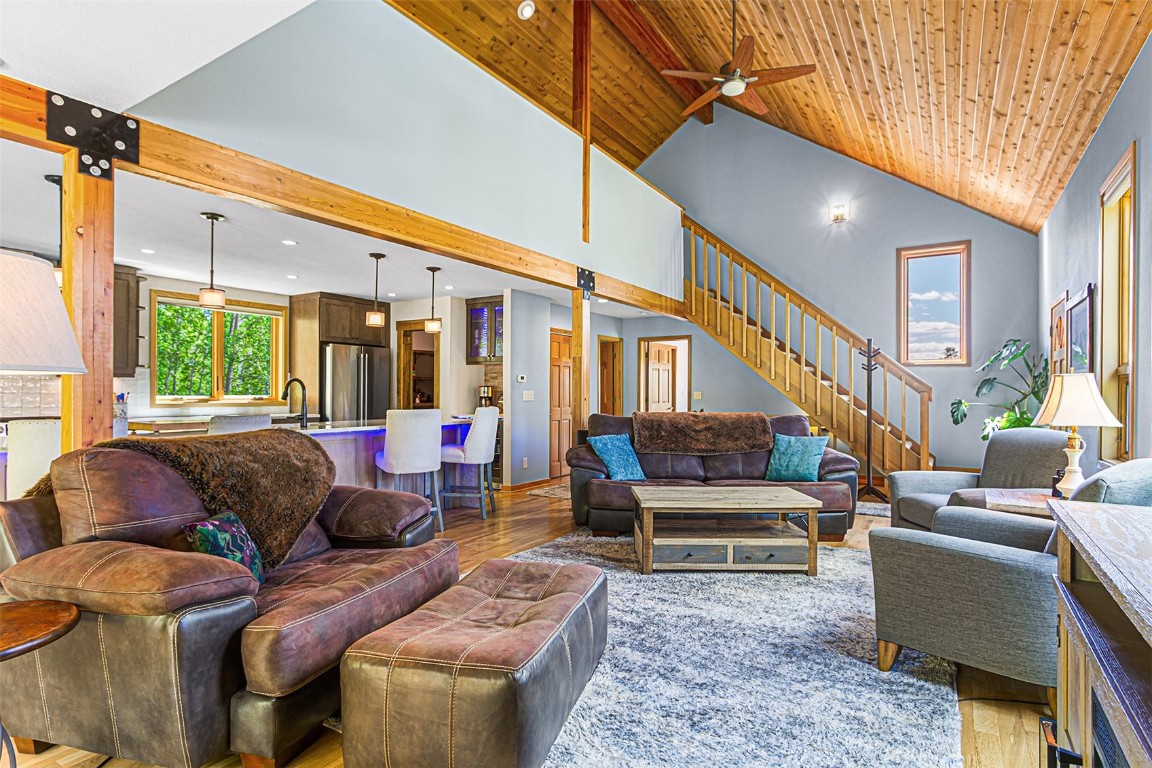 87 Spring Beauty Drive Silverthorne, CO 80498 - Photo 8 of 36 a living room with furniture and a potted plant