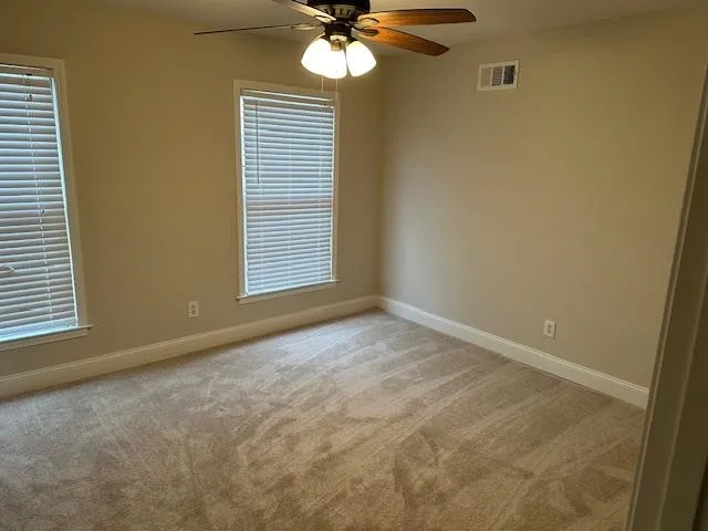 a view of a livingroom with a window