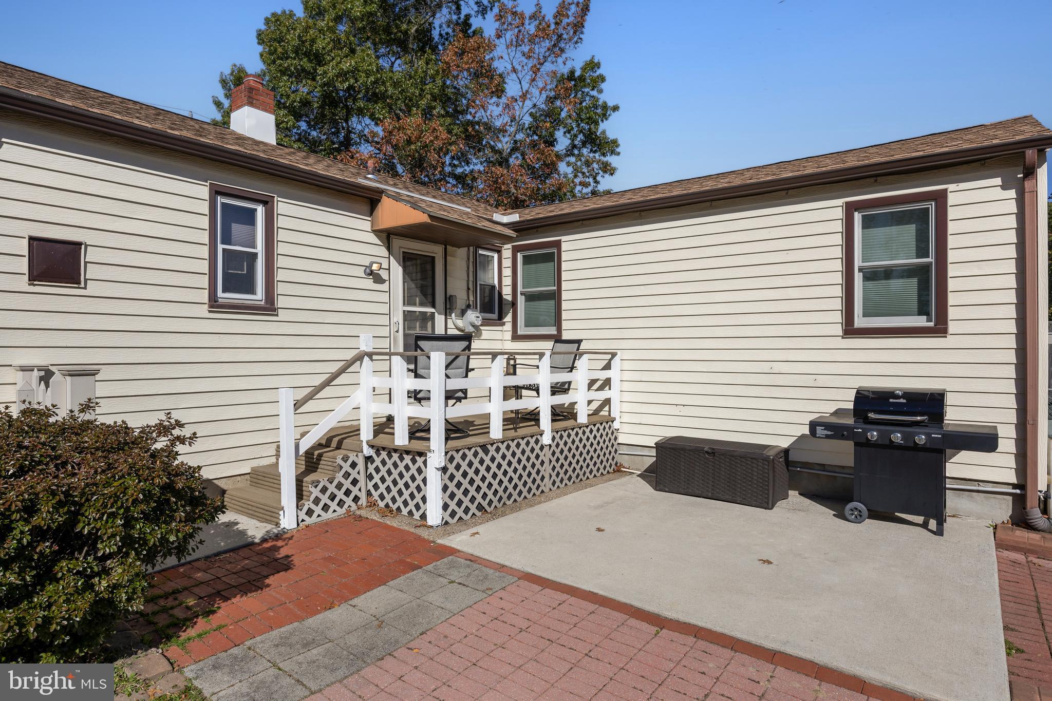 327 South Coles Avenue Maple Shade, NJ 08052 - Photo 2 of 22 a view of a terrace with chairs and potted plants