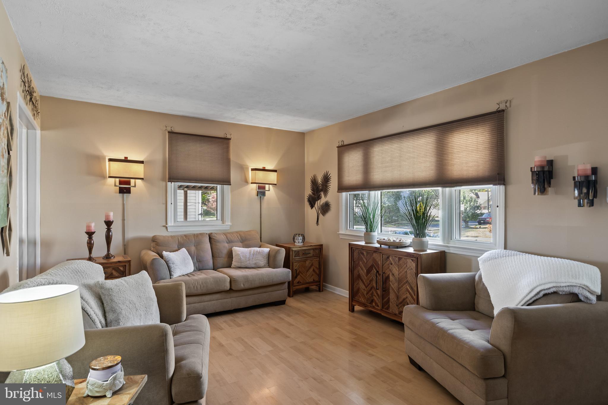 327 South Coles Avenue Maple Shade, NJ 08052 - Photo 7 of 22 a living room with furniture and a flat screen tv