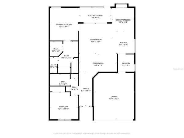 a picture of floor plan