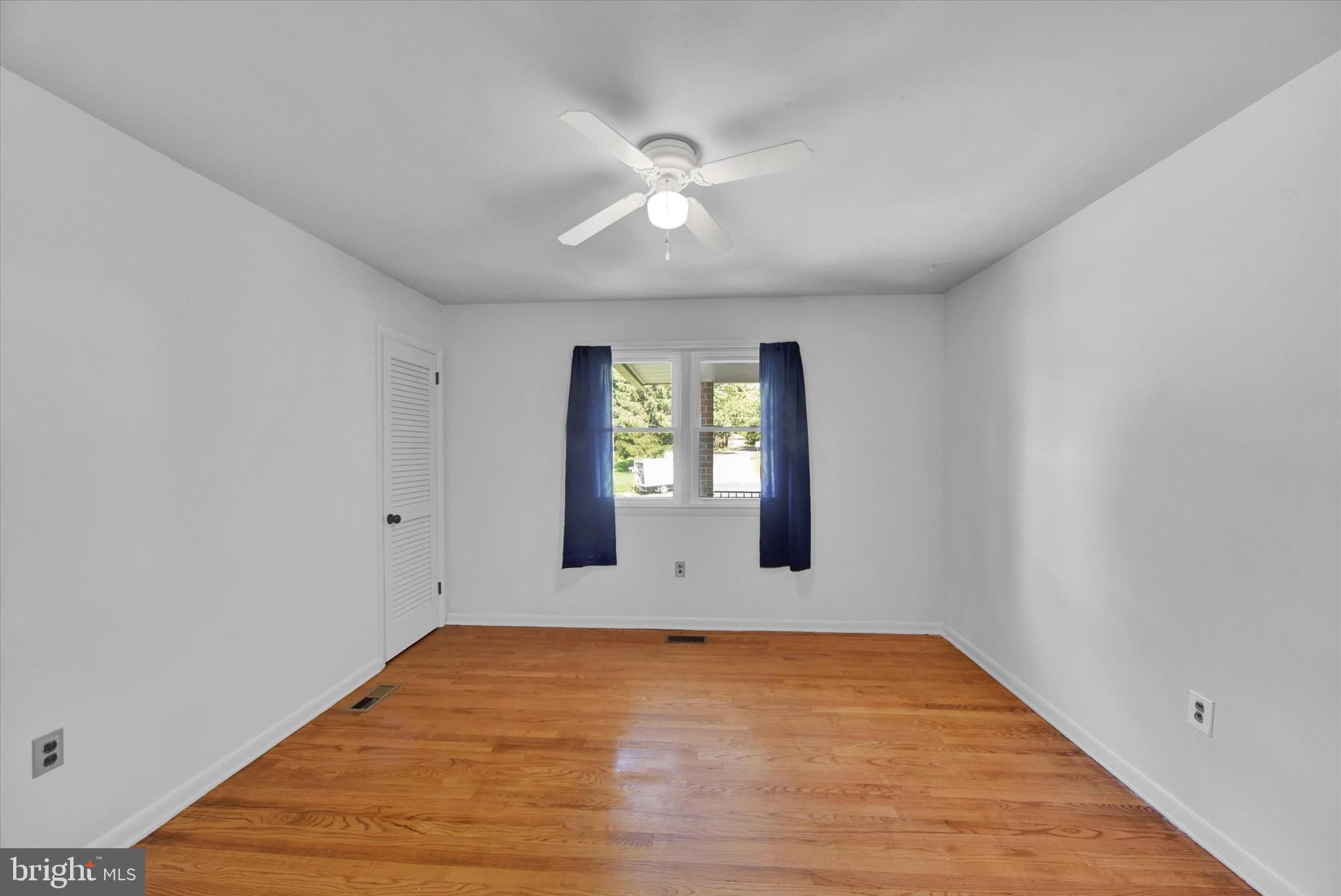 309 Bynum Ridge Road Forest Hill, MD 21050 - Photo 9 of 35 Bedroom 1 with hardwood flooring and ceiling fan