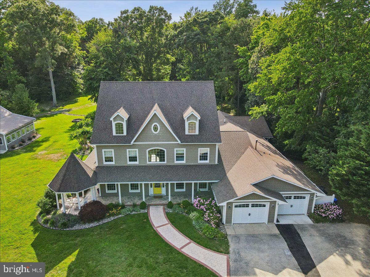 102 Little Neck Road Stevensville, MD 21666 - Photo 71 of 77 a aerial view of a house