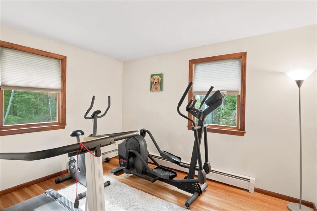 11 Marlboro Road Georgetown, MA 01833 - Photo 25 of 42 a view of a room with gym equipment