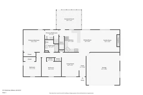 $379,900 | 311 West 4th Avenue, Elkhorn, WI 53121