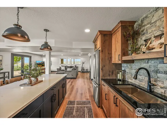 a view of a city with mountains in the background