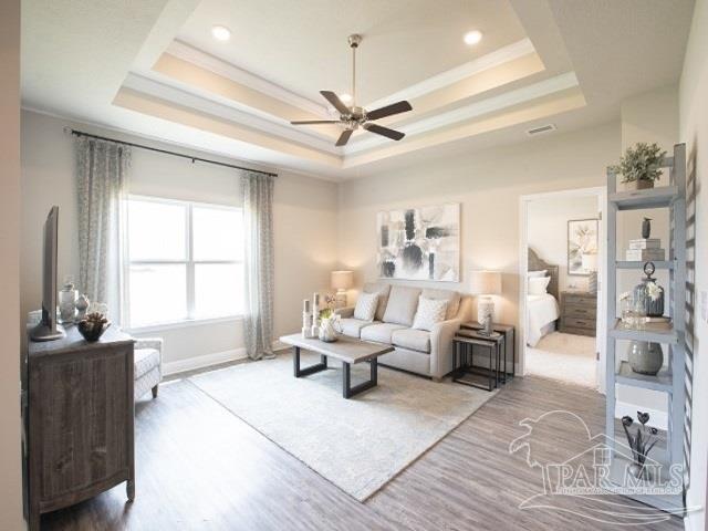 4078 Blaney Lane Pace, FL 32571 - Photo 10 of 31 a living room with furniture and a large window