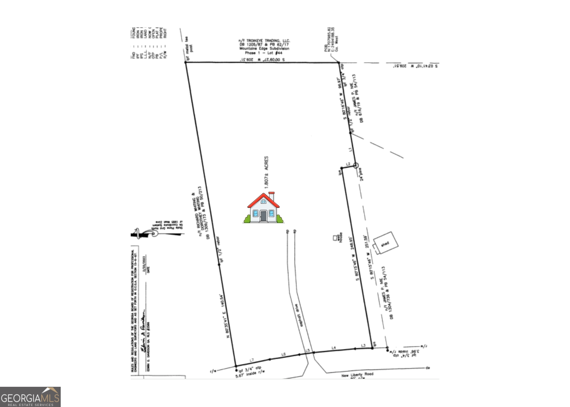 5724 New Liberty Road Clarkesville, GA 30523 - Photo 13 of 13 Approximate House Location