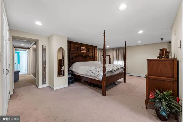 a bathroom with a sink a vanity and a mirror