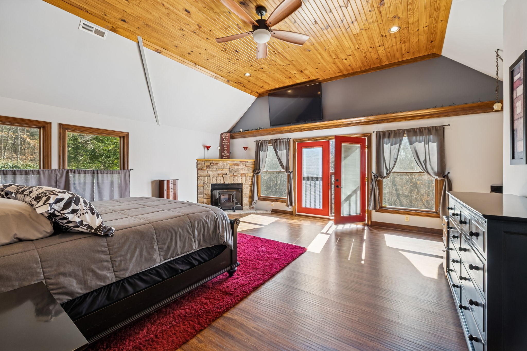 480 Defeated Creek Road Centerville, TN 37033 - Photo 15 of 97 a bedroom with a bed and wooden floor