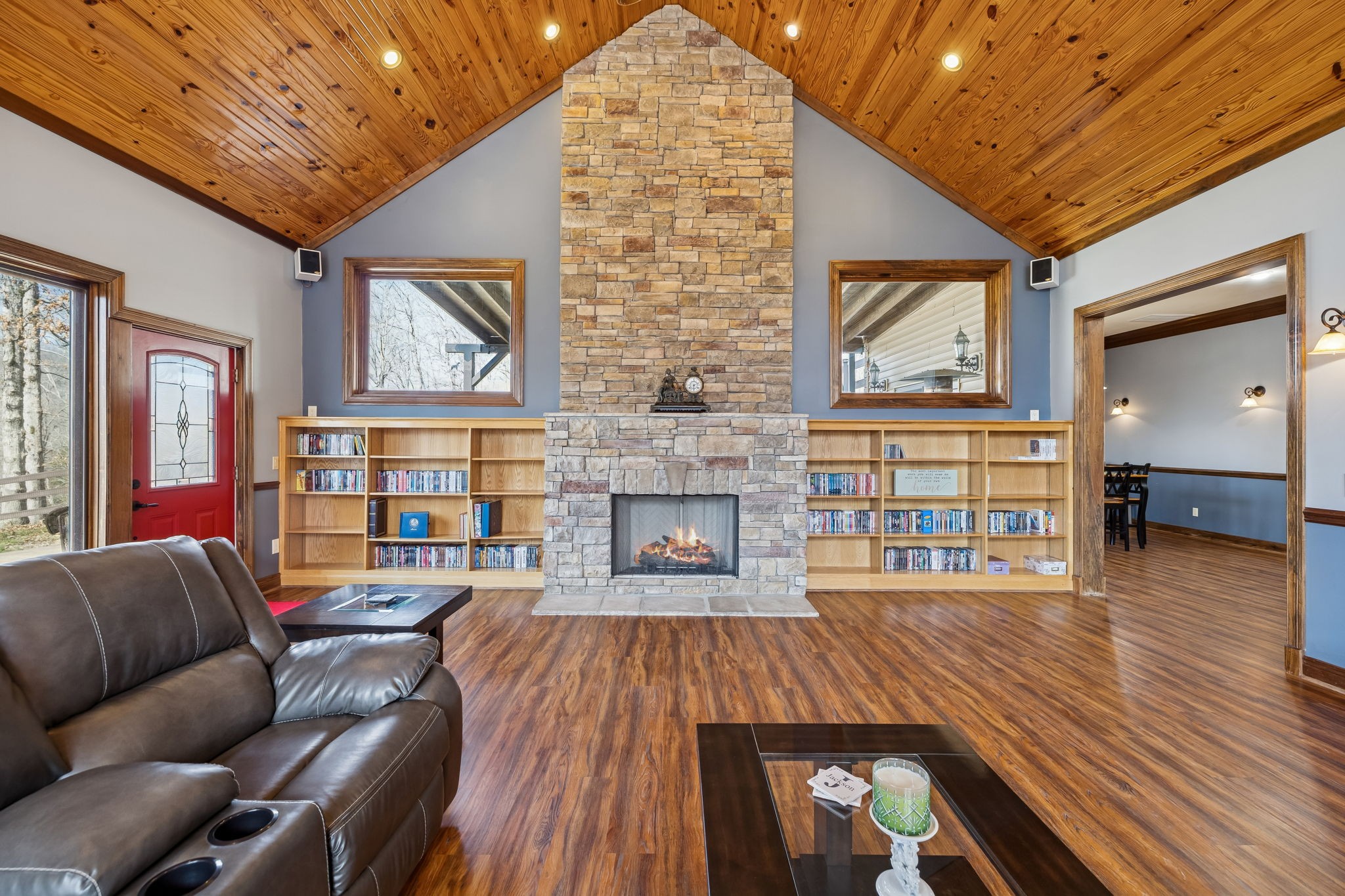 480 Defeated Creek Road Centerville, TN 37033 - Photo 46 of 97 a living room with furniture and a fireplace