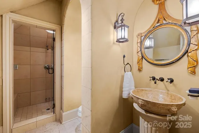 a room with storage and utility