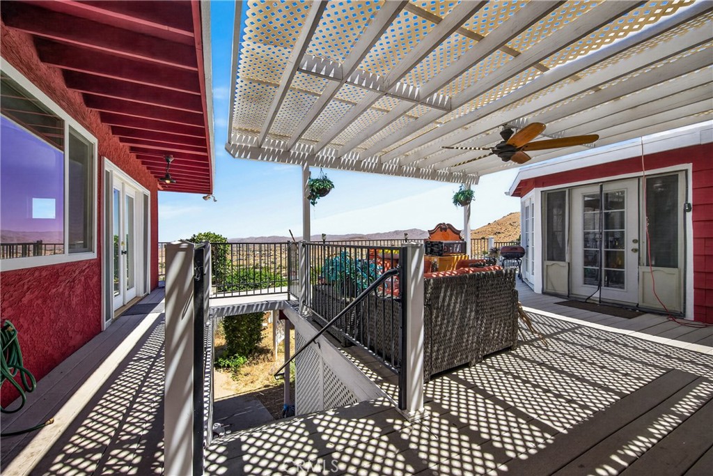8929 Central Road Apple Valley, CA 92308 - Photo 26 of 43 Outdoor Patio with stairs going to ADU