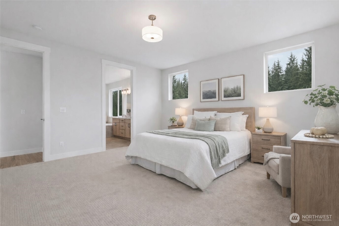 646 Prominence Street Winlock, WA 98596 - Photo 4 of 10 a spacious bedroom with a bed and window