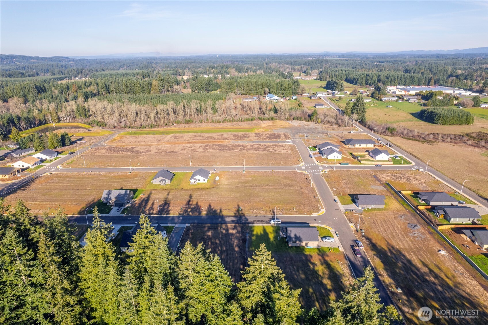 646 Prominence Street Winlock, WA 98596 - Photo 9 of 10 an aerial view of residential houses with outdoor space