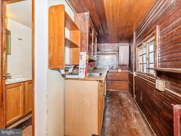 a front view of a building with street