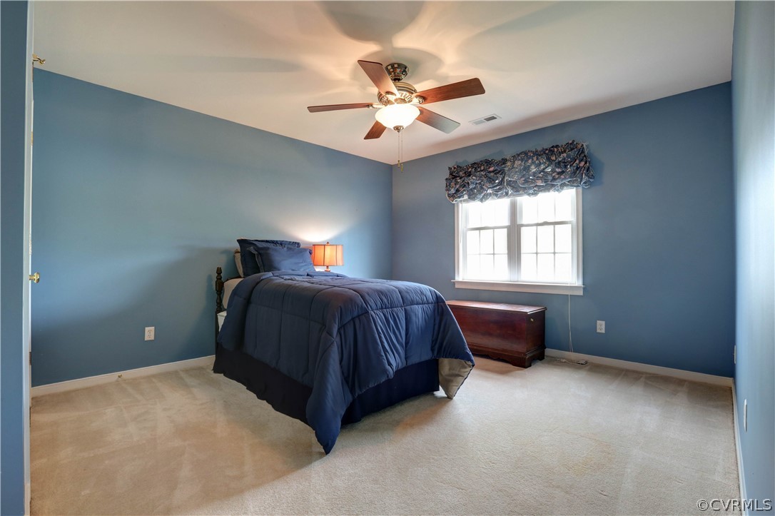 620 Carldan Road Richmond, VA 23227 - Photo 31 of 41 Bedroom 2 with ceiling fan.