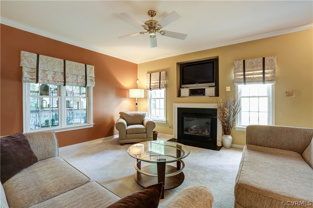 620 Carldan Road Richmond, VA 23227 - Photo 7 of 41 Family Room opens to Screened Porch.