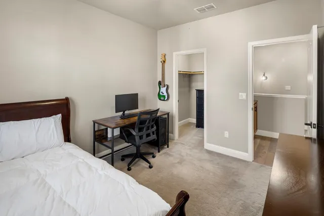 a view of a workspace with a window