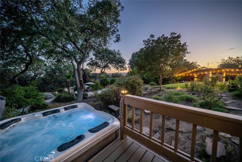 1105 Spanish Camp Road Paso Robles, CA 93446 - Photo 12 of 72 a view of a balcony with wooden floor and fence