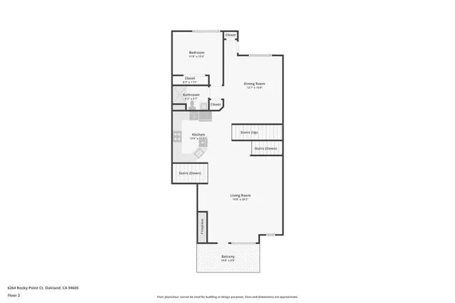$955,000 | 6264 Rocky Point Court, Oakland, CA 94605