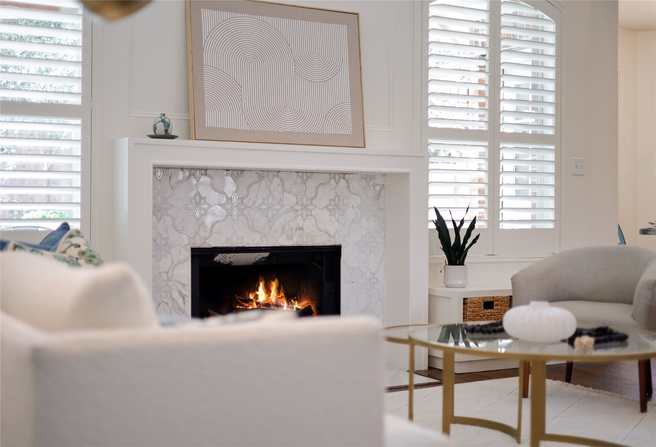 7621 Menler Drive Austin, TX 78735 - Photo 2 of 40 Fireplace