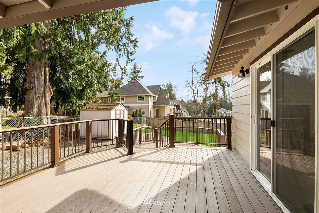 6611 Southeast 5th Place Renton, WA 98059 - Photo 23 of 25 a view of a house with a balcony