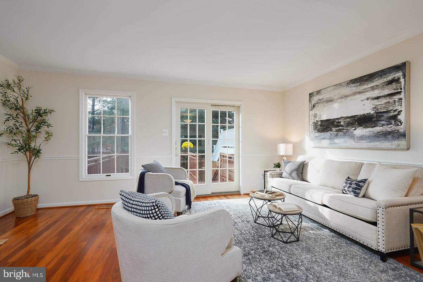 9303 Kendal Circle Laurel, MD 20723 - Photo 10 of 50 a living room with furniture and a large window