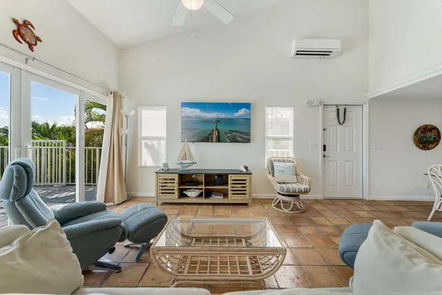 a view of a dining room and livingroom view