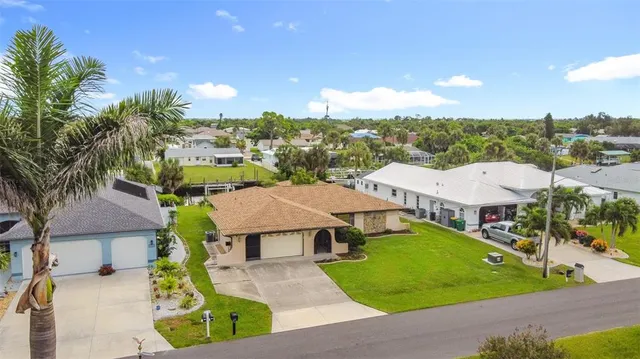 a view of a street in front of house