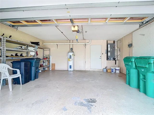 a view of storage and utility room