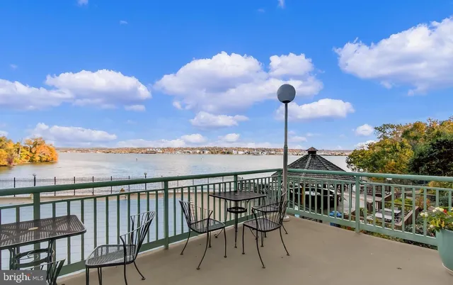 a view of a city from a balcony